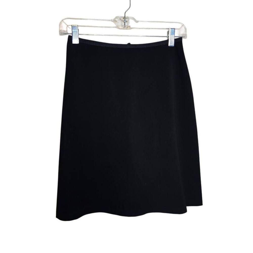 Banana Republic Black Pencil Skirt Knee Length Career Professional Sz 2
